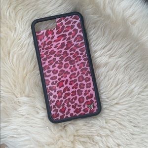 IPhone 8 Plus Wildflower pink cheetah case